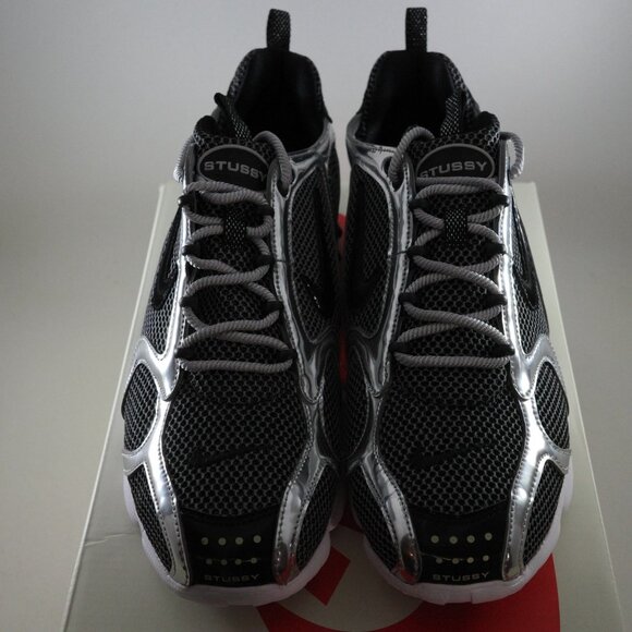 Stussy x Nike Air Zoom Spiridon Cage 2 Pure Platinum 2020 CU1854-001 US 11 DS - Picture 11 of 15